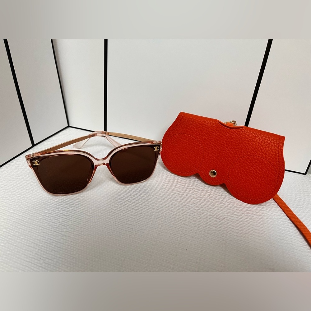 Fashion Sunglasses Women + Sunglasses pouch